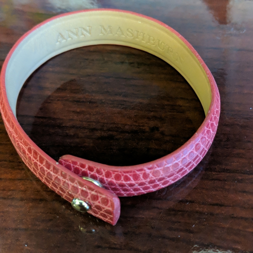 Ann Mashburn Lizard Skin Cuff